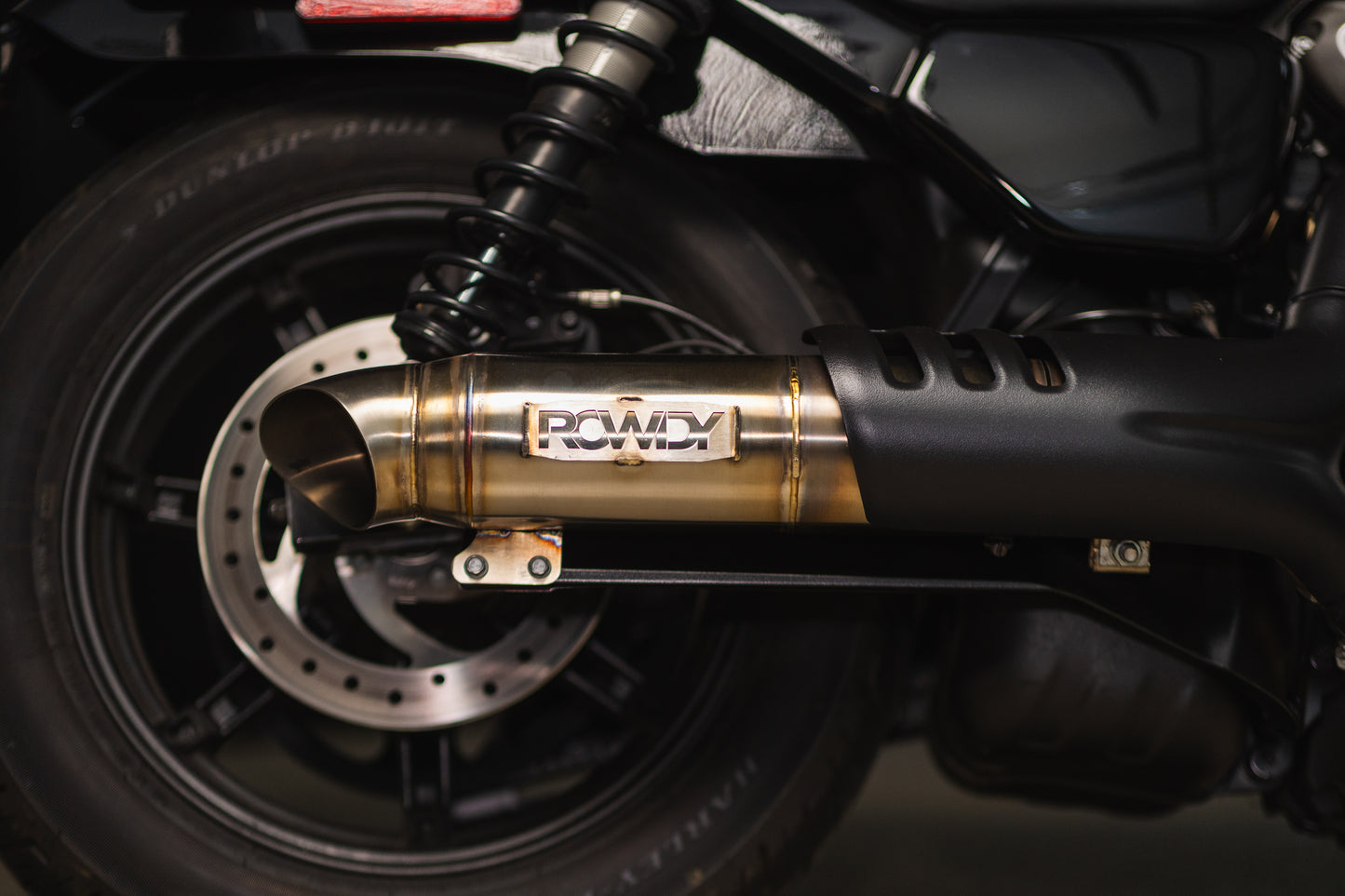 Nightster ROWDY Slip-on Exhaust (RH 975)