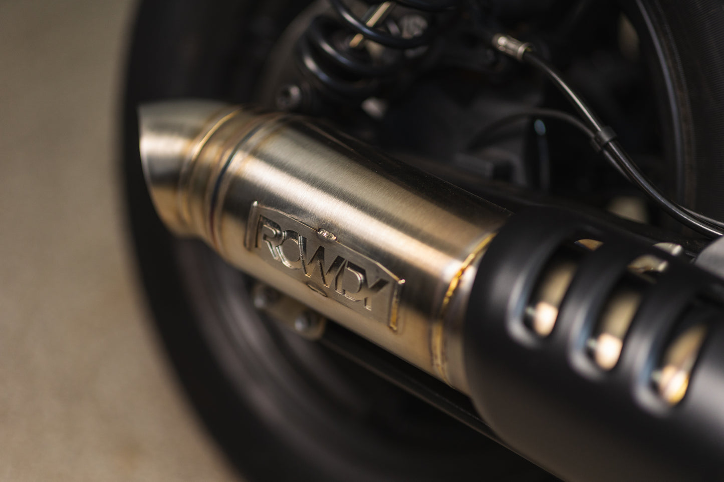 Nightster ROWDY Slip-on Exhaust (RH 975)